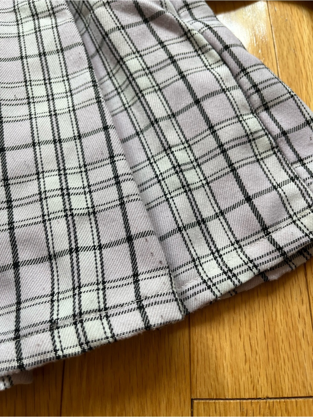 Plaid Pleated Mini Skirt - Beige, Lavender & Mint Bundle - Picture 5 of 8